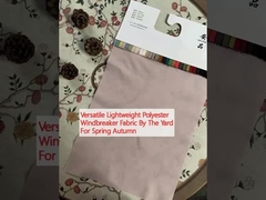 เนื้อผ้าพอลิเอสเตอร์เบาและหลากหลาย สําหรับฤดูใบไม้ผลิ